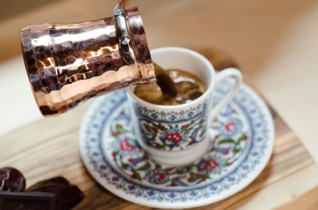 pratico caffè turco