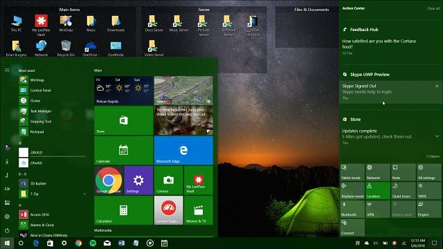 Microsoft si sta disconnettendo su Windows 10 Anniversary Update