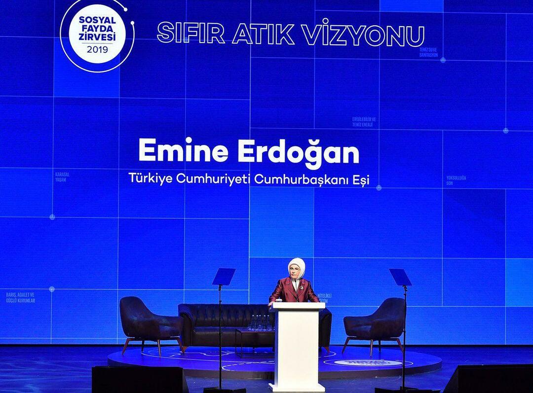 Movimento Rifiuti Zero di Emine Erdoğan 