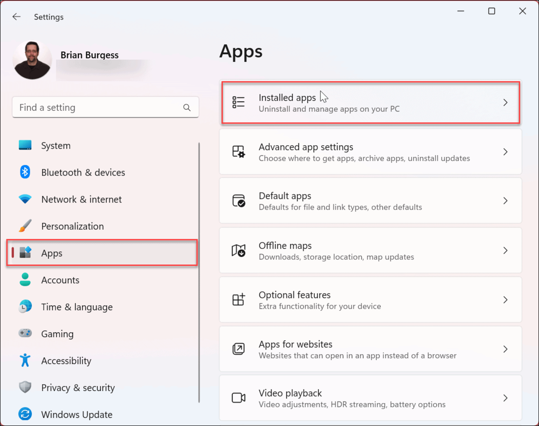 Come disabilitare le app in background su Windows 11