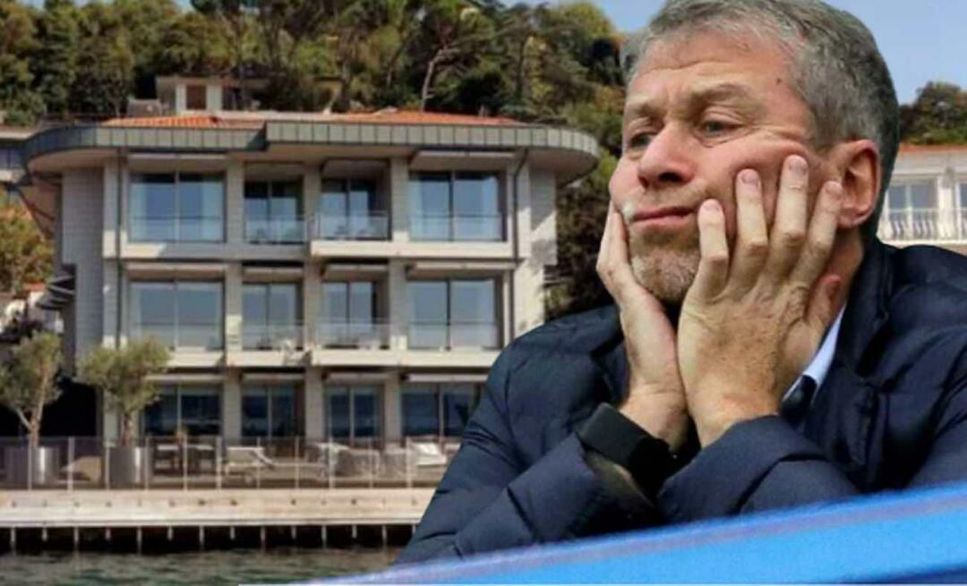 Il prezzo della villa che Roman Abramovich teneva a Istanbul era sorprendente! 