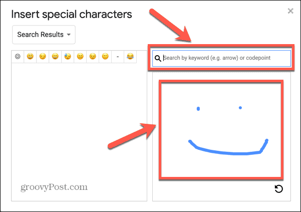 google docs disegna emoji