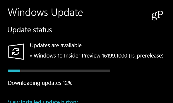 Microsoft spedisce Windows 10 Insider Preview Build 16199, include nuove funzionalità