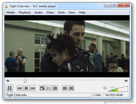 Film Blu-ray convertito in VLC