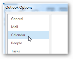 opzioni di Outlook