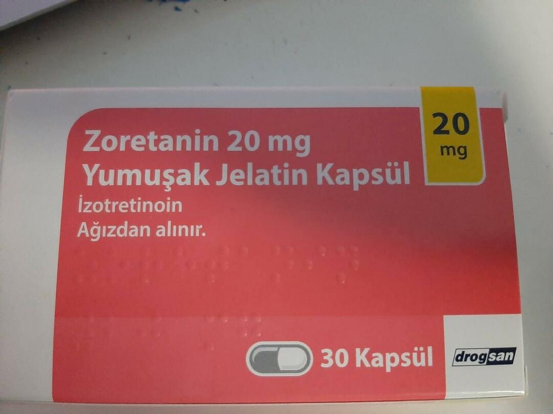 Qual è l'uso della capsula Zoretanin nel trattamento dell'acne? Come usare la Zoretanina?