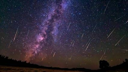 Quando è la pioggia di meteoriti a che ora? È la pioggia delle Perseidi potrebbe essere visto dalla Turchia