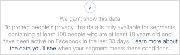 Pixel di Facebook non possiamo mostrare questo messaggio di dati