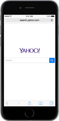Yahoo Mobile Search riprogettato, prende in prestito da Google e Bing