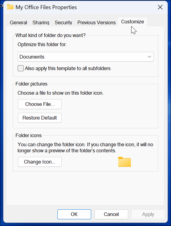 Personalizza le icone di sistema di Windows 11