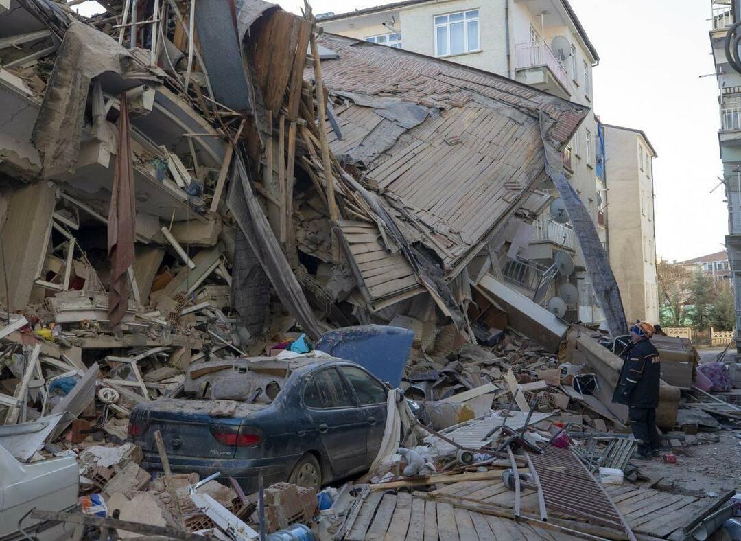 Edificio distrutto dal terremoto