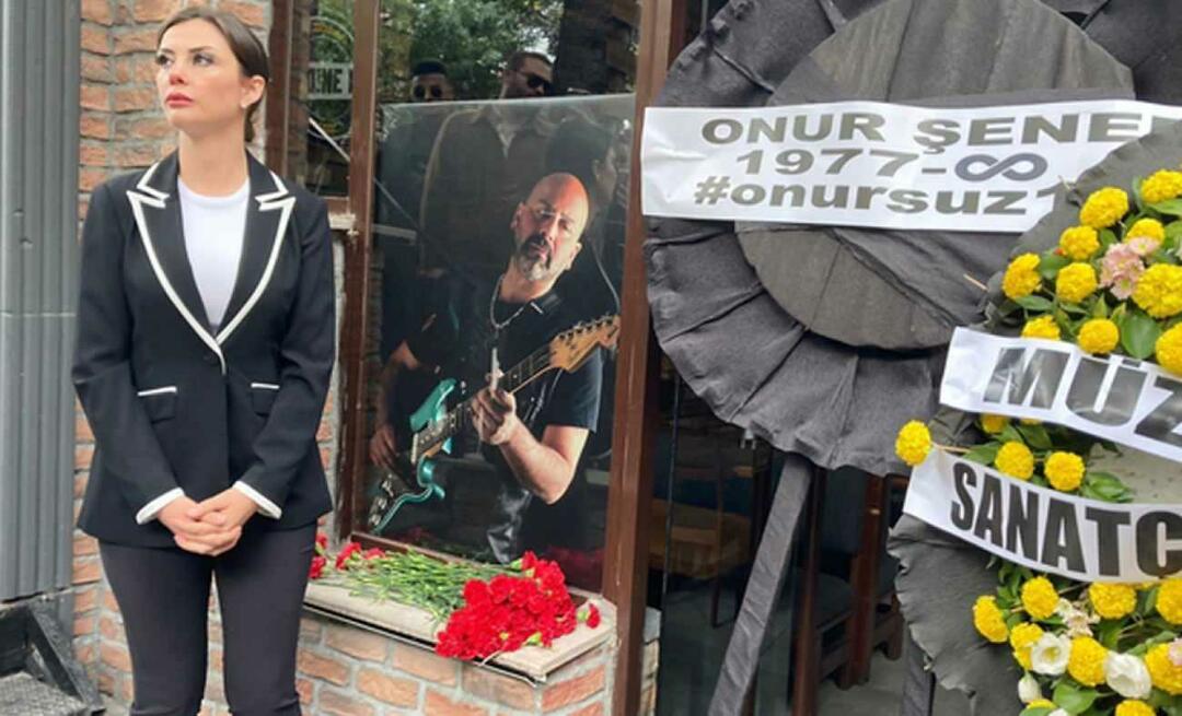 Si è tenuta una cerimonia commemorativa per Onur Şener, assassinato a causa della sua richiesta di una canzone: È ovunque!