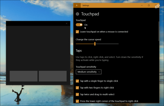 Come attivare il nuovo touchpad virtuale di Windows 10