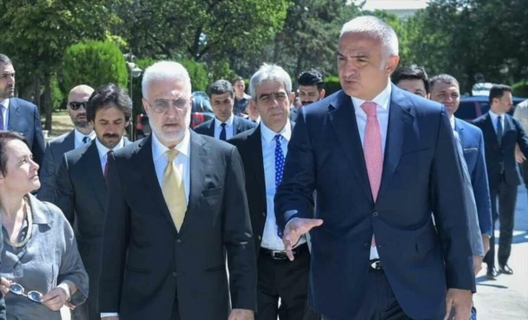 Una visita significativa del Ministro Nuri Ersoy a Tamer Karadağlı!
