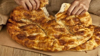 Quante calorie in 1 quarto di pita di Ramadan? Ricetta pita del Ramadan senza peso! Mangiare pita al sahur ..