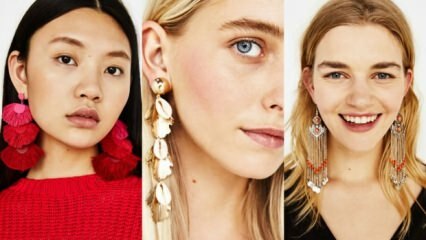 Modelli di orecchini di tendenza estate 2018