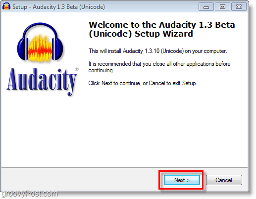 come installare l'editor di suonerie gratuito audacity