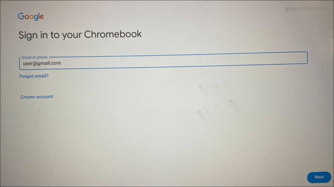 Aggiungi un utente sul Chromebook