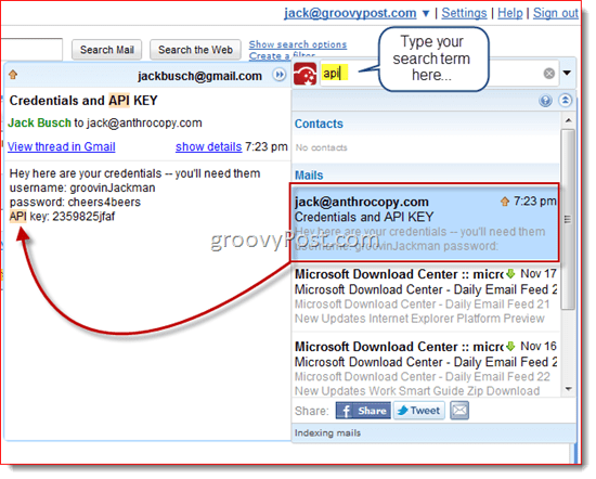 Recensione CloudMagic: Gmail Ricerca istantanea su più account