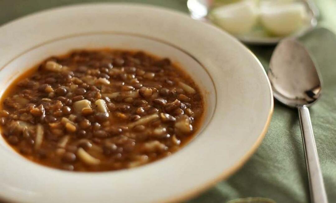 Come fare la zuppa di lenticchie nere? Suggerimenti per la zuppa di fulmini neri