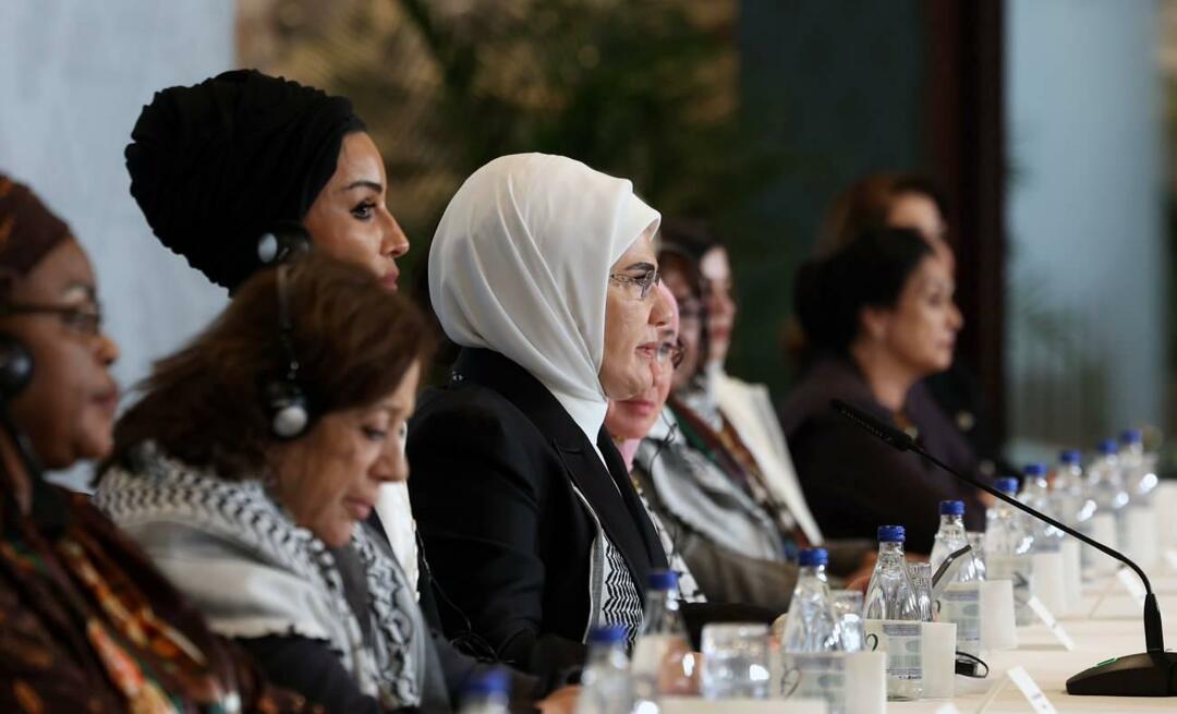 Condividere un cuore per la Palestina dalla First Lady Erdoğan! "Siamo determinati a continuare la nostra solidarietà!"