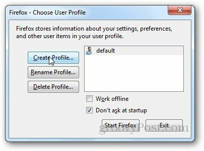 Profili Firefox 2