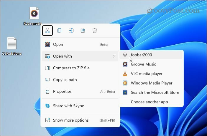 singoli file aperti con Windows 11