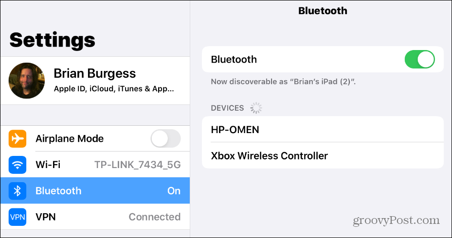 1 controller Xbox Bluetooth per iPad
