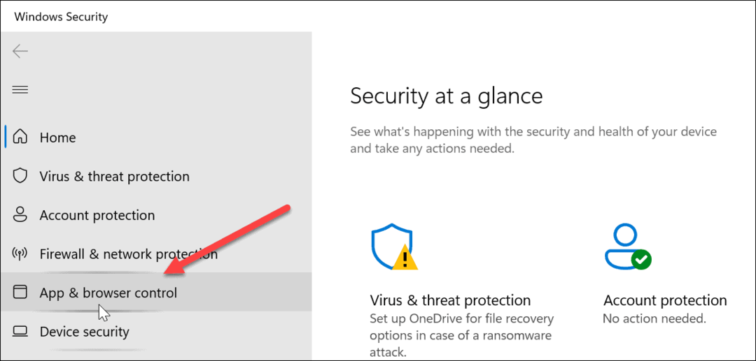 Abilita la protezione da phishing su Windows 11