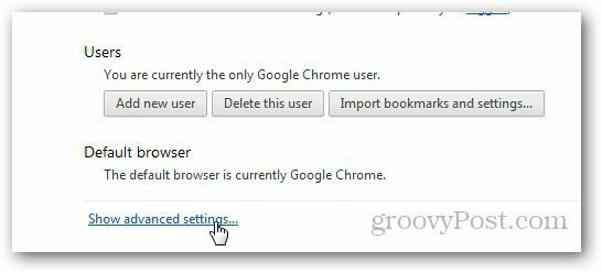 Cambia lingua di Chrome 2