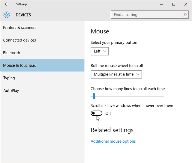 Suggerimento per Windows 10: attiva o disattiva lo scorrimento dello sfondo