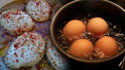 Come fare le uova strapazzate? Ricetta per uova in camicia con salsa gustosa per colazione