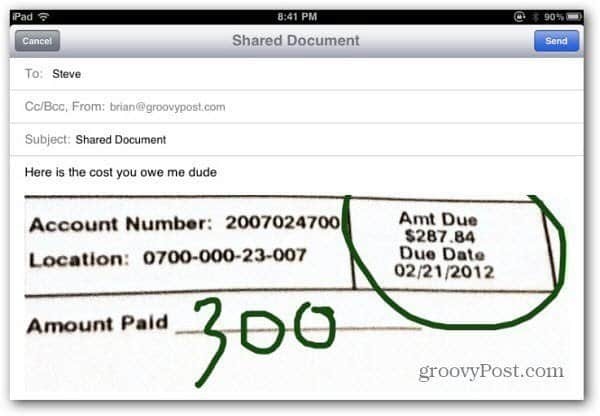 Trasforma il tuo iPad 2 o iPhone in uno scanner per documenti portatile