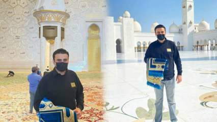  CZN Burak ha pregato alla Moschea dello Sceicco Zayid a Dubai! Chi è CZN Burak?