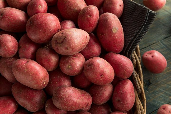 benefici di patate rosse