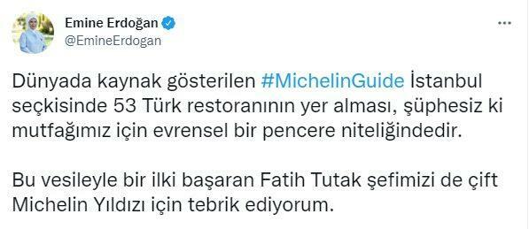 Condivisione di Emine Erdogan