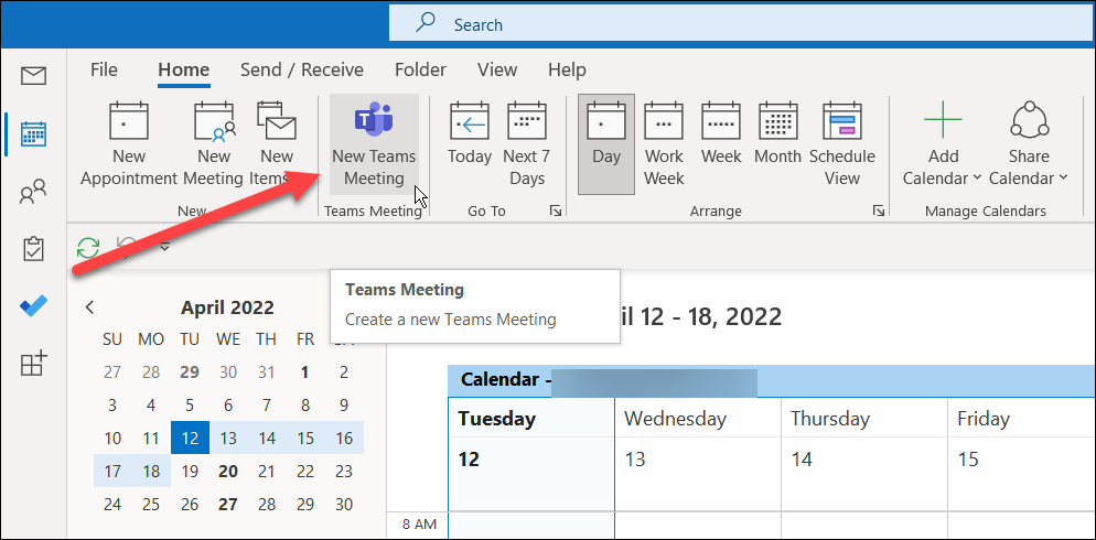 come aggiungere team Microsoft a Outlook
