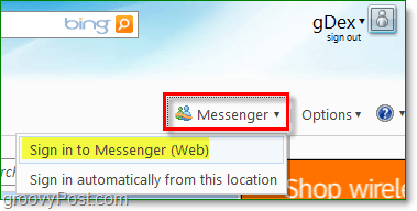 come utilizzare Windows Messenger dal tuo browser Internet su Windows Live