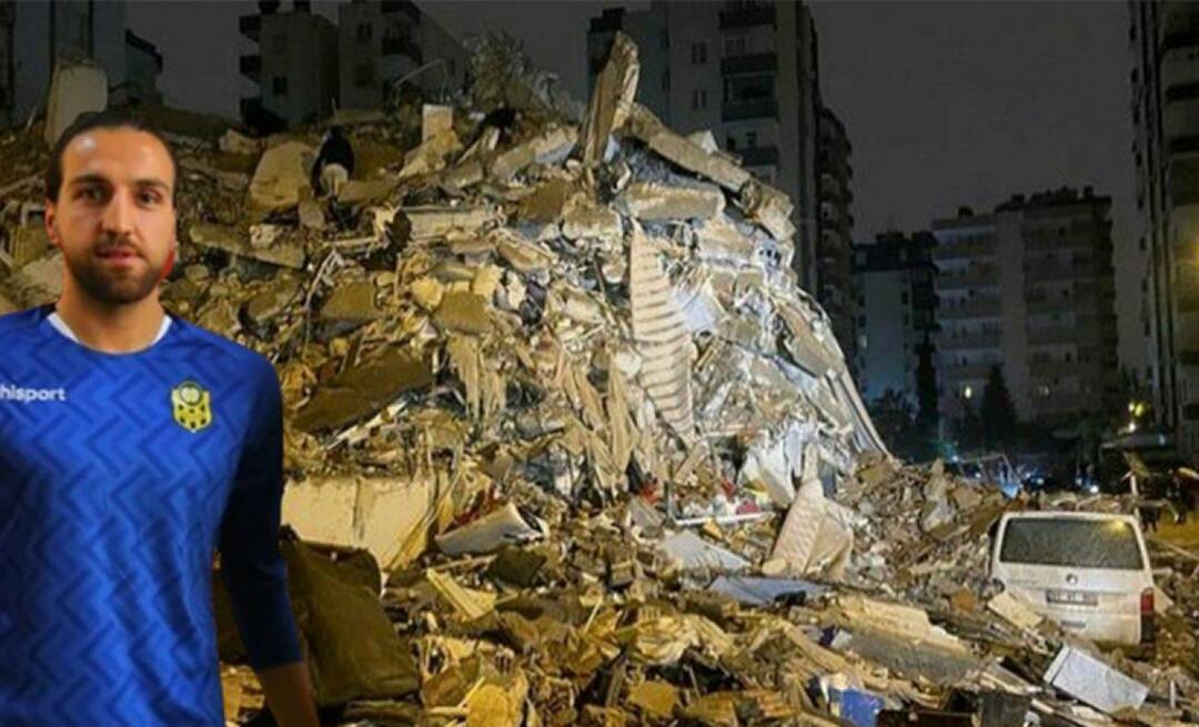 Notizie amare dall'area del terremoto: il famoso calciatore Ahmet Eyüp Türkaslan ha perso la vita!