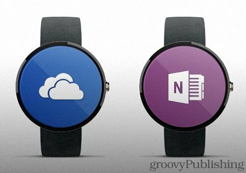 App di produttività Microsoft per Apple Watch e Android Wear