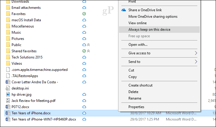 Come abilitare e utilizzare i file OneDrive su richiesta in Windows 10
