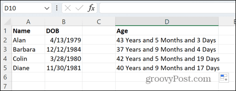 excel età in anni mesi e giorni