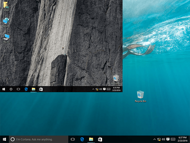 Impedisci alle icone del desktop di Windows 10 di cambiare posizione dopo un aggiornamento dello schermo