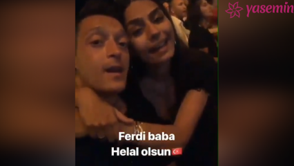 Canzone del padre Ferdi di Amine Gülşe e Mesut Özil!