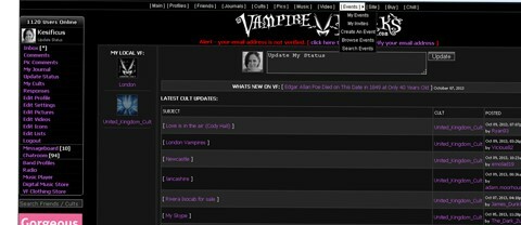 rete di mostri vampiri