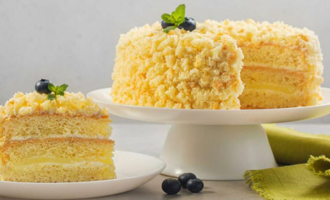 Come fare la torta mimosa La ricetta della torta mimosa di MasterChef! Torta italiana torta mimosa