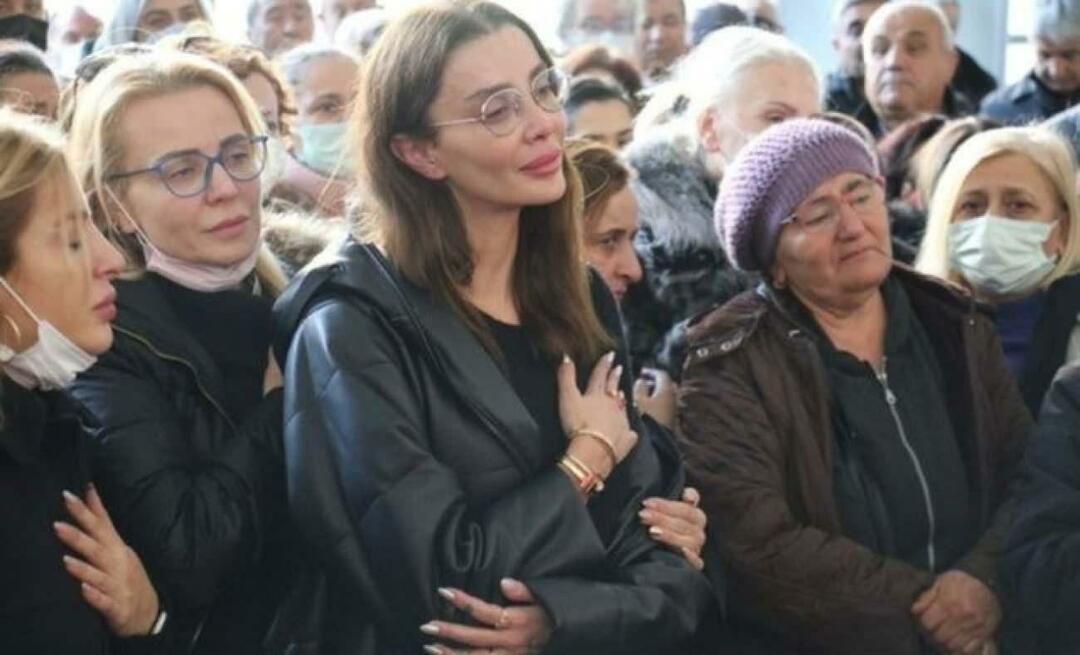 Reazione "senza scrupoli" di Özge Ulusoy! Sulla sua apparizione al funerale di suo padre...