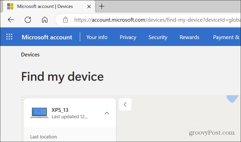 Trova il mio dispositivo su Windows 11