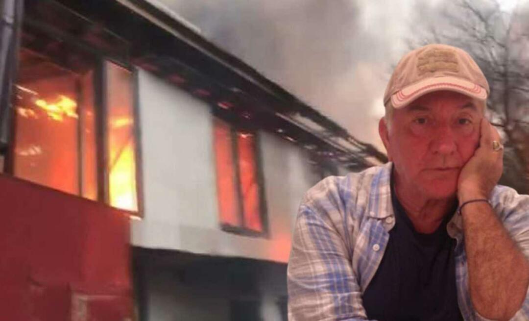 Il teatro di Ali Poyrazoğlu è andato a fuoco! "Tutto è bruciato, sono rimasti solo i ricordi..."