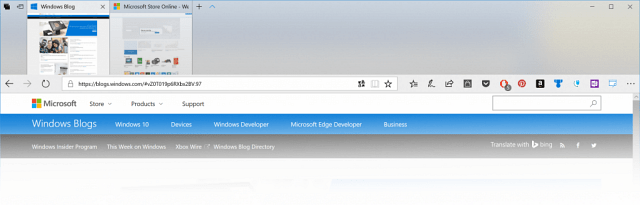 Miglioramenti di Microsoft Edge